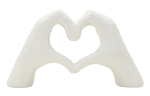 Skulptuur Lover, Valge, 25 &times; 13,5 &times; 7,5 cm