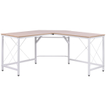Nurgalaud Homcom 150x150x76cm., valge/helepruun