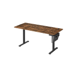 Elektriliselt k&otilde;rguses reguleeritav laud 70x160x120cm., must/pruun