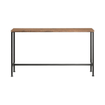 Konsoollaud 120x20x65cm., must/pruun v&auml;rv