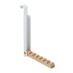 Ukse nagi 21x2,5x18cm., helepruun/valge