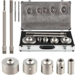 Betooniaugu saekomplekt 30&ndash;100 mm SDS plus/max varrega, 300 mm varras