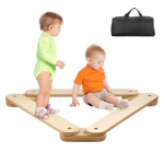 Tasakaalukivid, 3 tk, puidust Montessori ripplauad lastele