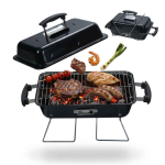 Lauagrill Relaxdays 10053360.0, Kaanega, 56 &times; 36 &times; 30,5 cm