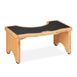 Tualeti jalapink Relaxdays 10047487, 44,5 &times; 18,5 &times; 26 cm