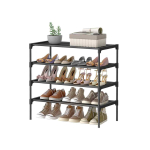 Jalan&otilde;uderiiul SONGMICS LSH024BH01, 3-tasandiline, Must, 62,3 &times; 70,5 &times; 29,7 cm
