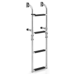 Trepid basseini jaoks 27,5x13x90cm, h&otilde;bedased/mustad