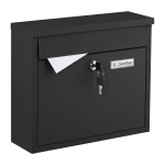 Postkast Relaxdays 10051232_46, 4 v&otilde;tit, 36 &times; 31 &times; 12 cm