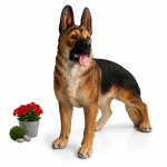 Aia koerakuju Relaxdays 10053582_9271 Sch&auml;ferhund, 114 &times; 40 &times; 91 cm