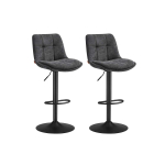 Baaritoolide komplekt 43x48,5x114cm., tumehall