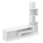TV-laud 144,5x29,5x121cm, valge v&auml;rv