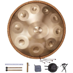 Handpan trumm 55,9 cm 10 nooti d-moll haamriga
