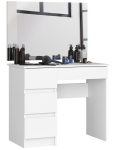Tualettlaud AKORD T-6/SL, 4 sahtlit, valge, 90 &times; 142 &times; 50 cm