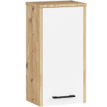 Riputatav vannitoakapp FIN W30, valge/pruuni v&auml;rvi, 30 &times; 60 &times; 22,5 cm