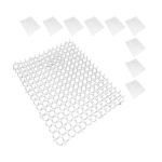 Kasside peletusmatt Relaxdays, 10-osaline komplekt, 60 &times; 40 cm