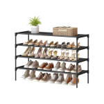 Jalan&otilde;uderiiul SONGMICS LSH034BH01, 3-tasandiline, Must, 91,8 &times; 70,5 &times; 29,7 cm