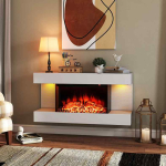 Elektrikamin, kolmek&uuml;lgne, 750 W / 1500 W, 82 &times; 41,8 &times; 20,6 cm