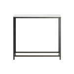Konsoollaud 80x30x75cm., must/valge v&auml;rv