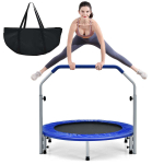 Fitness batuut 101x122cm, musta/sinist v&auml;rvi