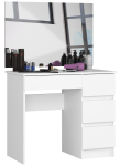 Tualettlaud AKORD T-6/SL, 4 sahtlit, valge, 90 &times; 142 &times; 50 cm