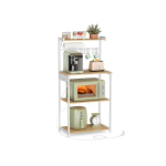 K&ouml;&ouml;giriiul VASAGLE KKS014Y02, 4 astmega, tamme/valge, 60 &times; 140 &times; 40 cm