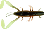 Pehmed landid Fox Rage Critter, 7 cm, UV Hot Olive, 50 tk