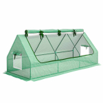 Kasvuhoone Outsunny 240x90x90cm., roheline