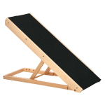 PawHut koerah&uuml;ppetamm 90x40x61cm, helepruun/must v&auml;rv