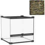 Roomajate terraarium, 24 l, Must, 30 &times; 30 &times; 30 cm