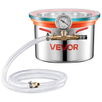 Vaakumkamber VEVOR T-1.5, 5,7 l, &Oslash;30 &times; 24 cm