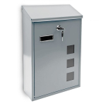 Postkast 3 kastiga 40x25x10cm., h&otilde;bedane v&auml;rv