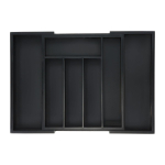 S&ouml;&ouml;giriistade kandik 5x29,5x33,5cm., must v&auml;rv
