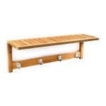 Rippriiul konksudega 18x50x16cm., helepruun/h&otilde;bedane v&auml;rv
