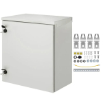 Elektrikilp 60x60x30 cm, NEMA 4, IP65, s&uuml;sinikteras, v&auml;lis- ja sisekasutuseks