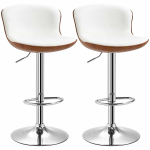 Baaritoolide komplekt, 2 tk, 46 &times; 53,5 &times; 85&ndash;106 cm