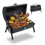S&ouml;egrill Relaxdays, 2 s&ouml;ekaussi, 41 &times; 35 &times; 29 cm