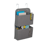 Rippuv organiseerija Relaxdays 10045949.0, 2 sektsiooni, Hall, 31 &times; 50 &times; 10 cm