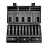 1/2-tollise l&ouml;&ouml;kpadrunv&otilde;tmete komplekt, 13 osa, 10&ndash;24 mm, CR-V teras