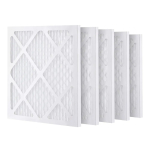 Kaitsev &otilde;hufilter, 15,75 &times; 15,75 tolli, 5 tk, bluedri-&uuml;hilduv