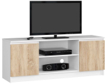 TV-alus RTV K120, valge/tamm