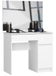 Tualettlaud peegliga AKORD P-2/SL, parempoolne, 2 sahtlit, valge, 90 &times; 142 &times; 50 cm