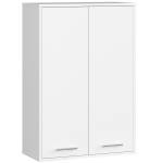 Seinale kinnitatav vannitoakapp FIN H934 W64 2D, 2 ust, valge, 64 &times; 94 &times; 30 cm