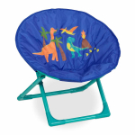 Kokkupandav laste tool Relaxdays, dinosauruse kujundus, 50 &times; 47 &times; 48 cm