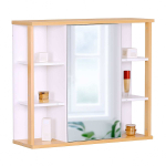 Peegliga vannitoakapp Relaxdays, 62 &times; 64 &times; 21 cm