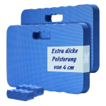 P&otilde;lvetued Relaxdays, 2 tk, Sinine, 4 &times; 46 &times; 28 cm