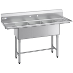 Kolmeosaline valam VEVOR JC-S3C141611-12LR-318, 3 osa, 167,8 &times; 109,7 &times; 55,8 cm