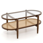 Kohvilaud 102x56x47cm, pruun v&auml;rv