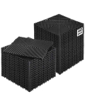 Omavahel &uuml;hendatav must PP drenaažimatt, 12x12 tolli, 40 tk.