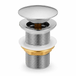 Valamu kork AkordV2, Click-Clack, ilma &uuml;levooluta, &Oslash; 66 &times; 102 mm