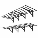 Garaažiseinariiulid VEVOR HR2472, 2 tasandit, 1832 &times; 635 &times; 305 mm